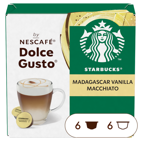 Starbucks MADAGASCAR Macchiato Vanilla Κουτί κάψουλας
